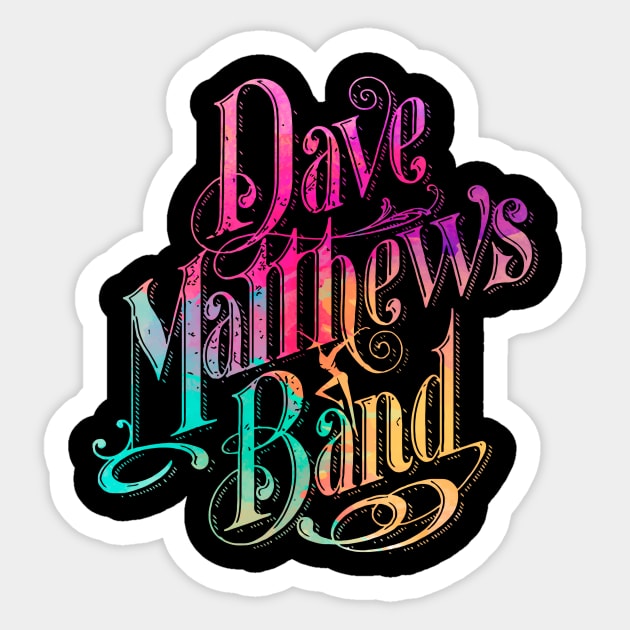 Dave Matthews Band Abtrack Color Sticker by mashudibos